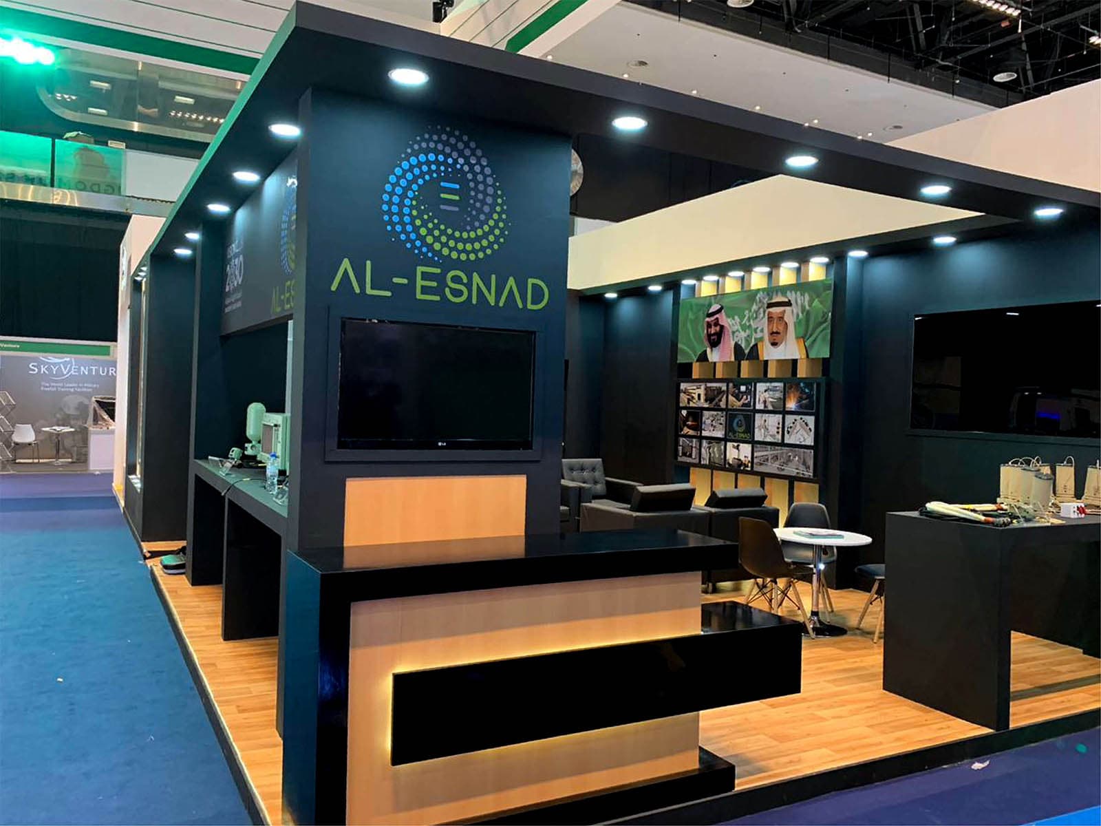 IDEX 2019 exhibition stand by UNIO Exhibition