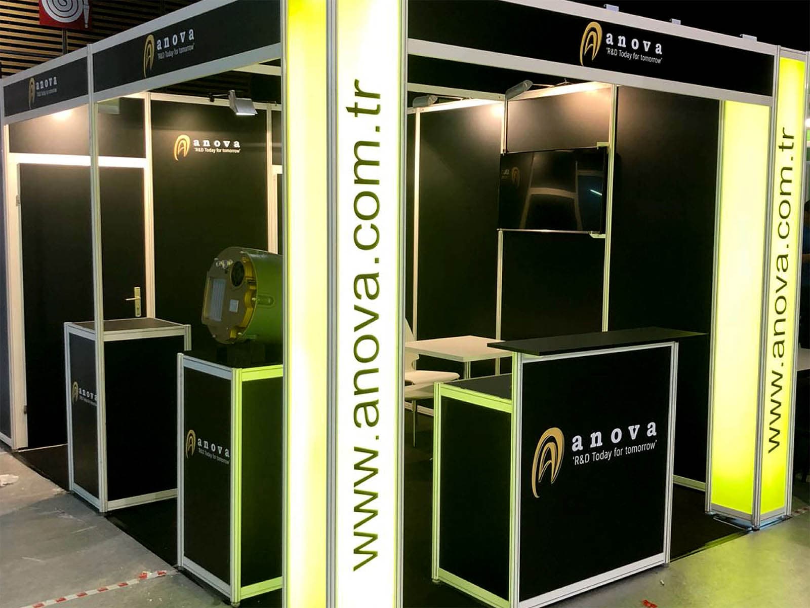 EUROSATORY 2018 exhibition stand by UNIO Exhibition