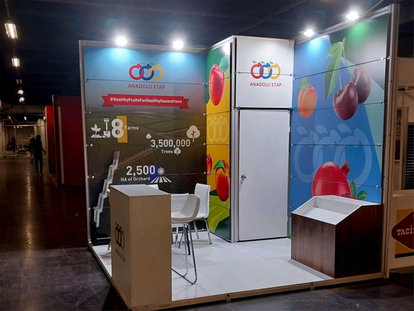 MİGROS 100.YIL 2023 - Custom exhibition stand design by UNIO Exhibition