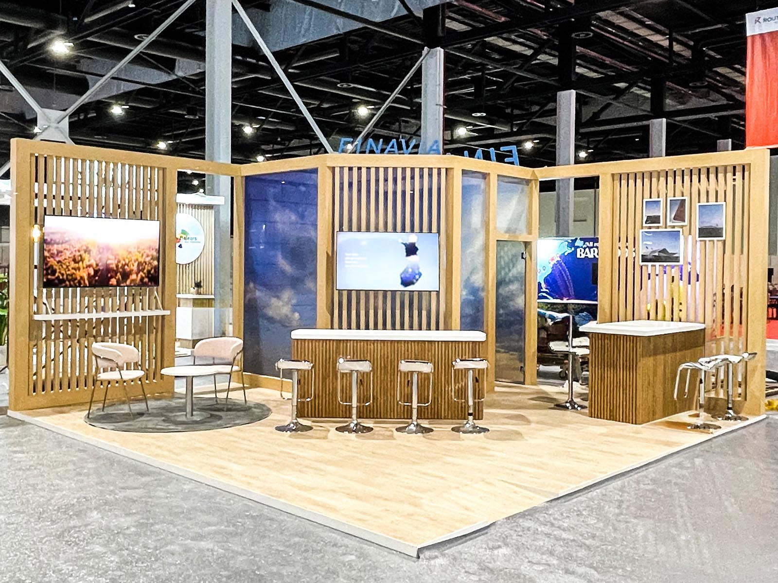 ROUTES WORLD 2024 - Custom exhibition stand design by UNIO Exhibition