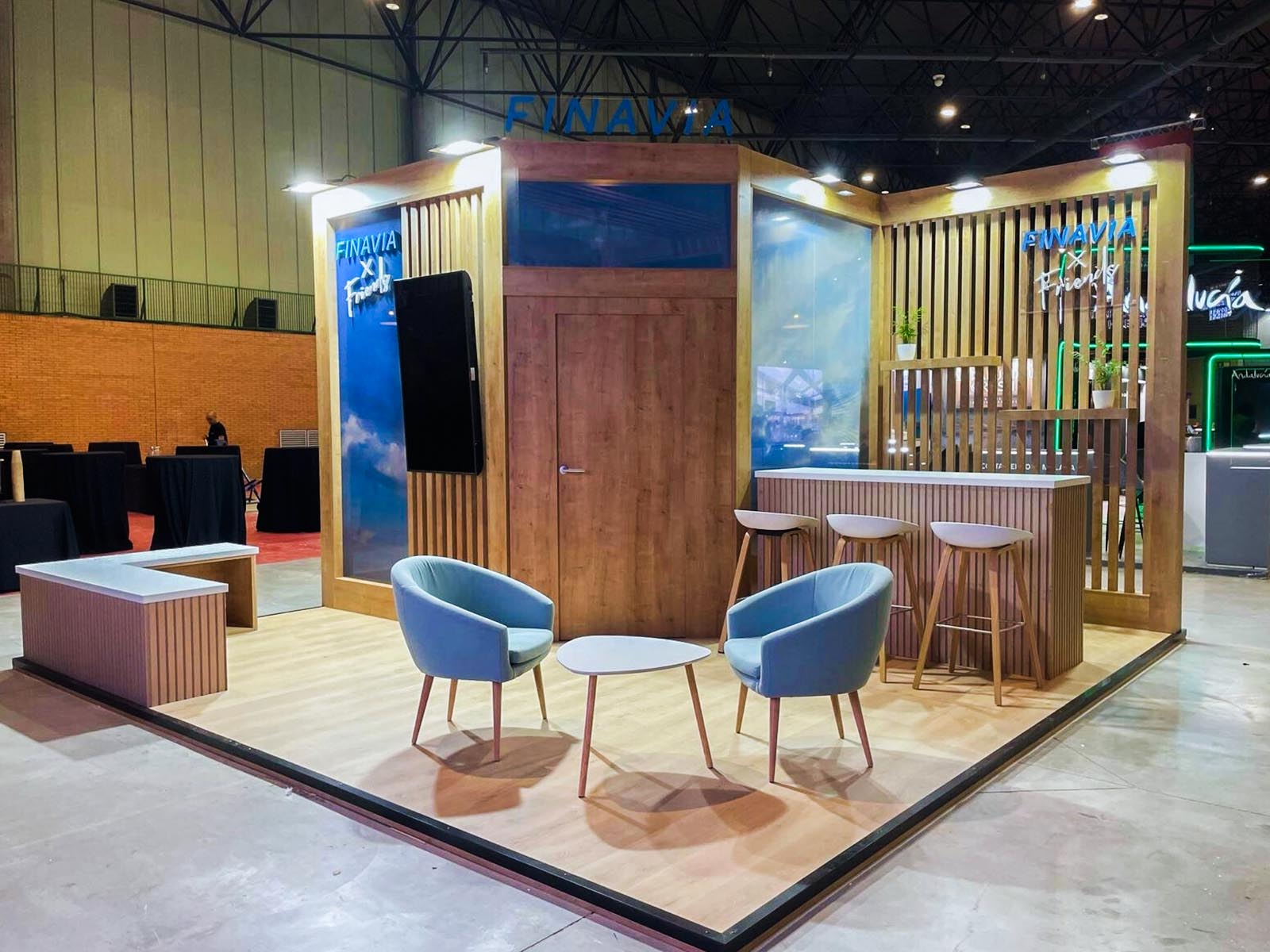 ROUTES EUROPE 2025 - Custom exhibition stand design by UNIO Exhibition in Europe