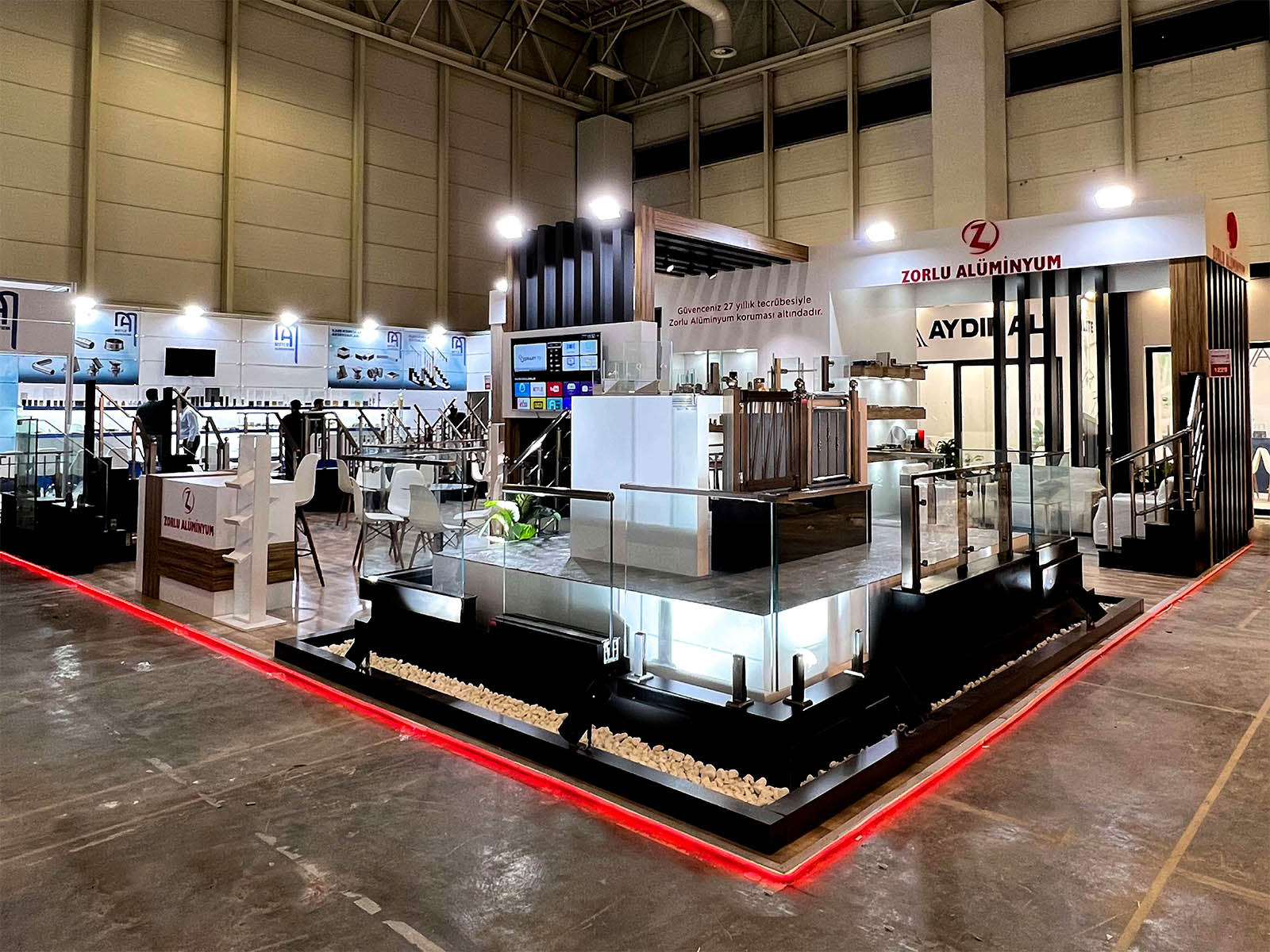 EURASIA WINDOW 2023 - Custom exhibition stand design by UNIO Exhibition